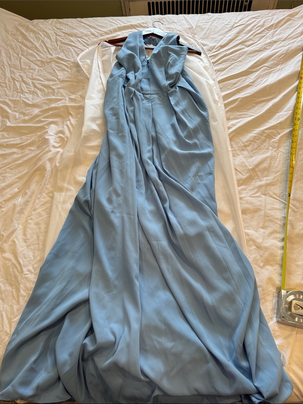 BHLDN Light Blue Maxi Dress